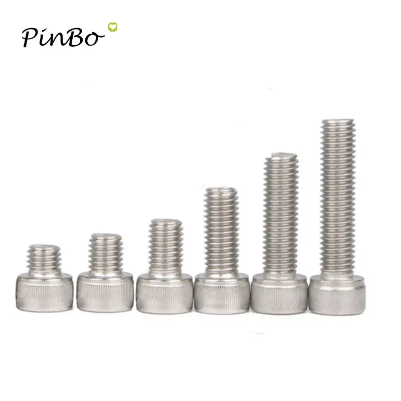 M6 Hex Socket Cap Screws A2 Stainless Steel Self-tapping Bolts Flat/Button M3 