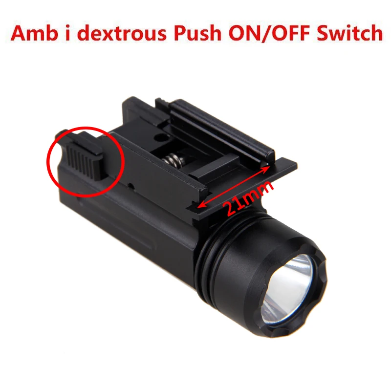Luz com Weaver Luz + Bateria Caça Picatinny Montar Arma 3 Modos Tático Tocha Carregador 3000lm Xpe q5 Led 11 3000lm xpe q5 led caça luz com