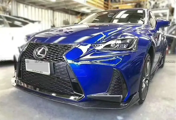 

Carbon Front Lip For Lexus IS300 2017-2018 XE30 Type Carbon Fiber AM Front Lip Body Kit Tuning Trim For IS300 Racing Part