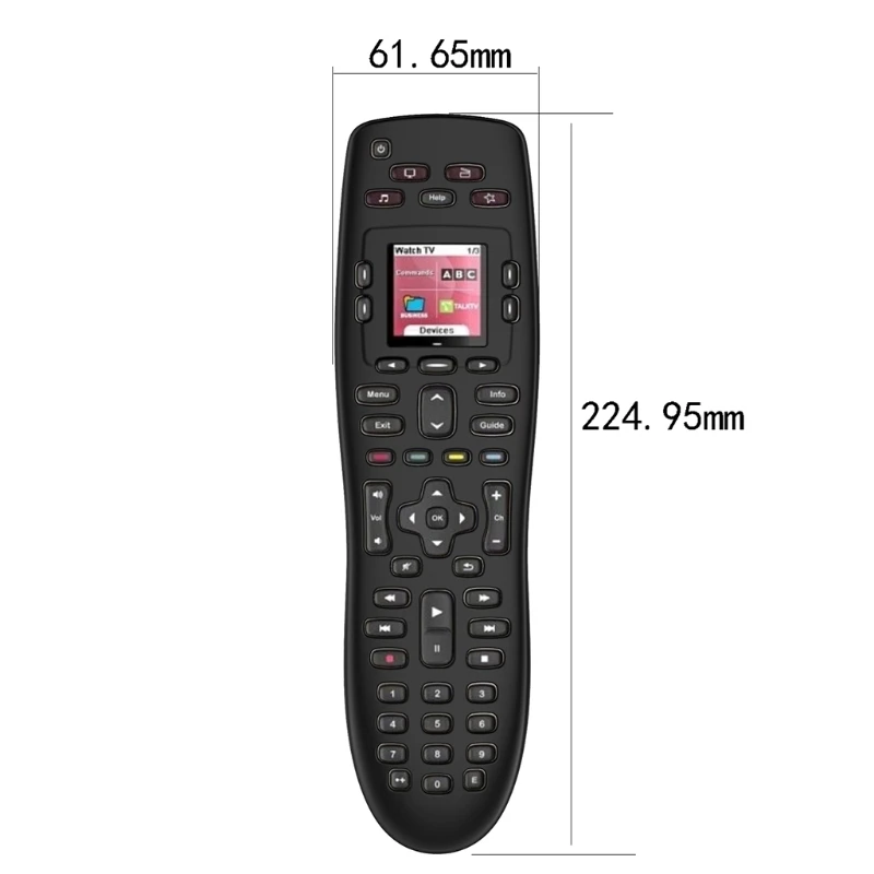 Силиконовый защитный чехол для пульта дистанционного управления Logitech Harmony 650