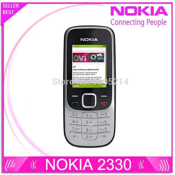 Refurbished 2330c Original Nokia 2330 classic Jave Bluetooth cheaper prices Unlock Cellphone Free shipping