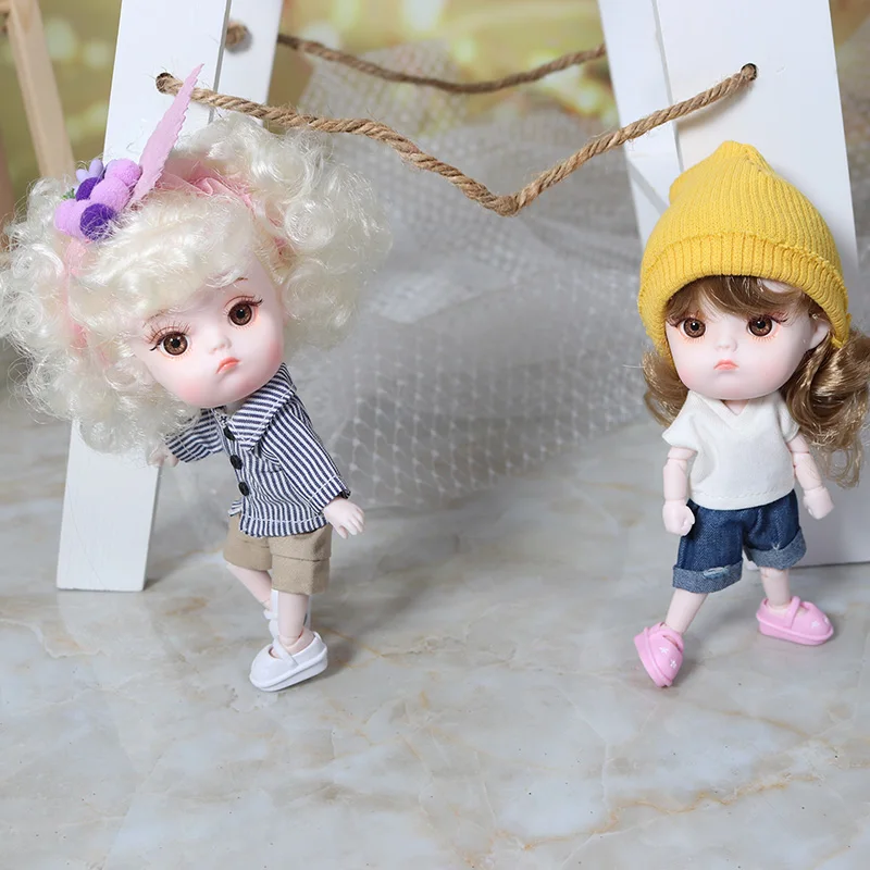 1/8 г., одежда для мальчиков BJD, джинсы и шляпа, костюм для 20 см, BJD middie blyth