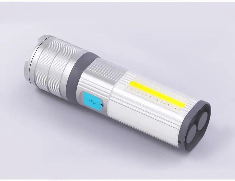 Высококлассный светодиодный светильник-вспышка COB походный светильник мобильный мощный двухсторонний светильник перезаряжаемый супер яркий фонарь с магнитом