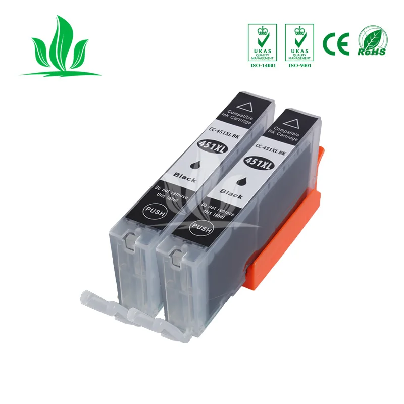 2 шт. 450XL картридж с чернилами Compitalbe для Canon PIXMA IP7240 MG5440 MG5540 MG5640 MX924 MX724 IX6840 принтер |