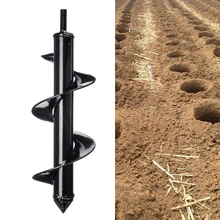 Садовые инструменты дворецкий садовый Бур бурильные долото посадки орошения прополка стальной инструмент для садового столба отверстие землеройный инструмент