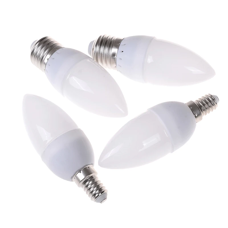 3 W llevó el bulbo de la vela E14 E27 220 V ahorrar energía proyector cálido/blanco frío Chandlier lámpara de cristal de la ampolla bombillas de luz 3 W llevó el bulbo de la vela E14 E27 220 V ahorrar energía proyector cálido/blanco frío Chandlier lámpara de cristal de la ampolla bombillas de luz