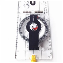 DSGS опорная плита Карманный компас ориентирование Туризм Кемпинг карты Lensatic