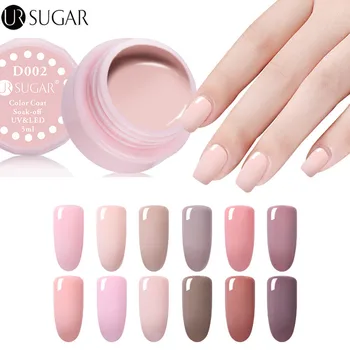 

UR SUGAR 5ml Color Gel Nail Polish Paint Gel varnish Soak Off UV LED Semi-permanent Long Lasting Nail Art Gel Varnish