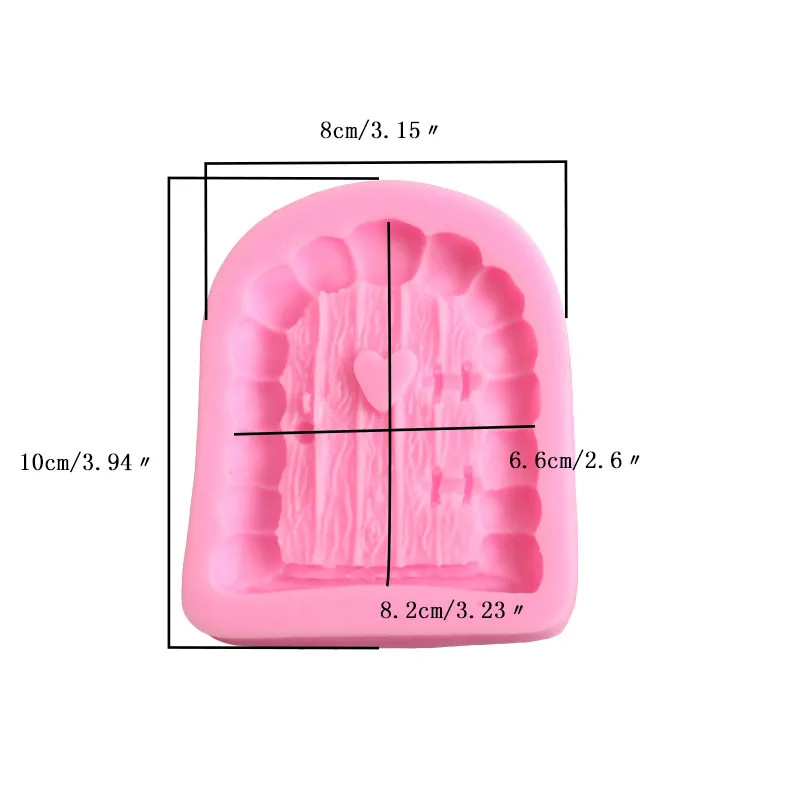 Facemile-Cartoon-Door-Fairy-Story-Shape-Silicone-House-Chocolate-Molds-Fondant-Cake-Decoration-Sugar-Craft-Tools