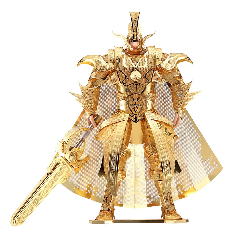 

Piececool DIY 3D Puzzle Toy The Colonel Of Qin Empire 3D Metal Puzzles Model Soldier Puzzle Adult Toys