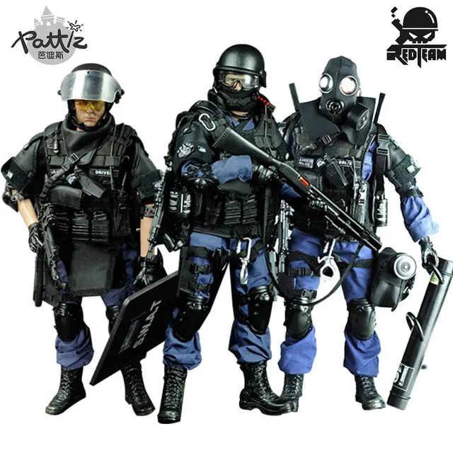 Pattiz 16 Scale Military Solider Figure Toys Set - 