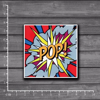 

POP Bomb Scrapbooking Stationery Sticker Decor Decal For Ablum Diary Laptop Luggage Skateboard Kids Toy Sticker[Single]