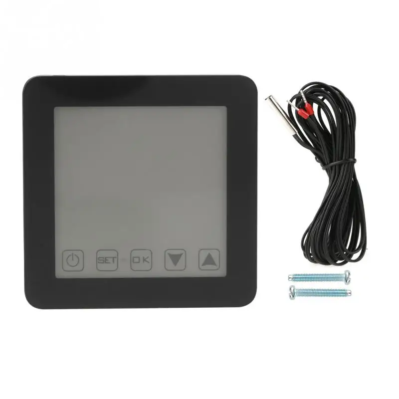 

1Pcs LCD Display Temperature Controller with NTC Sensor Digital 16A Electric Heating Thermostat WiFi Temperature Controllers