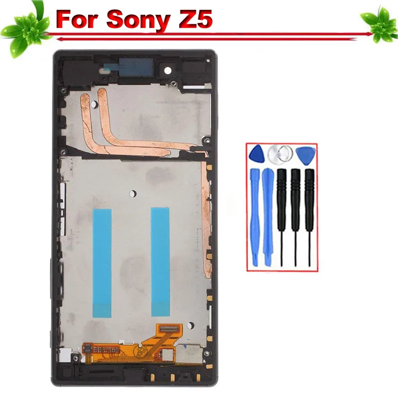 

Replacement for Sony Xperia Z5 LCD Display Touch Screen Digitizer Assembly for Sony Z5 E6653 E6603 E6633 E6683 with frame