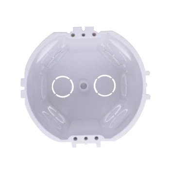 

2018 New Arrival EU Standard, Wall Round Mounting Box, Internal Cassette, Wiring Box, White Back Box For EU Switches and Sockets