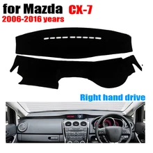 RKAC крышка приборной панели автомобиля коврик для Mazda CX-7 2006- лет правым приводом dashmatt pad dash коврики авто аксессуары