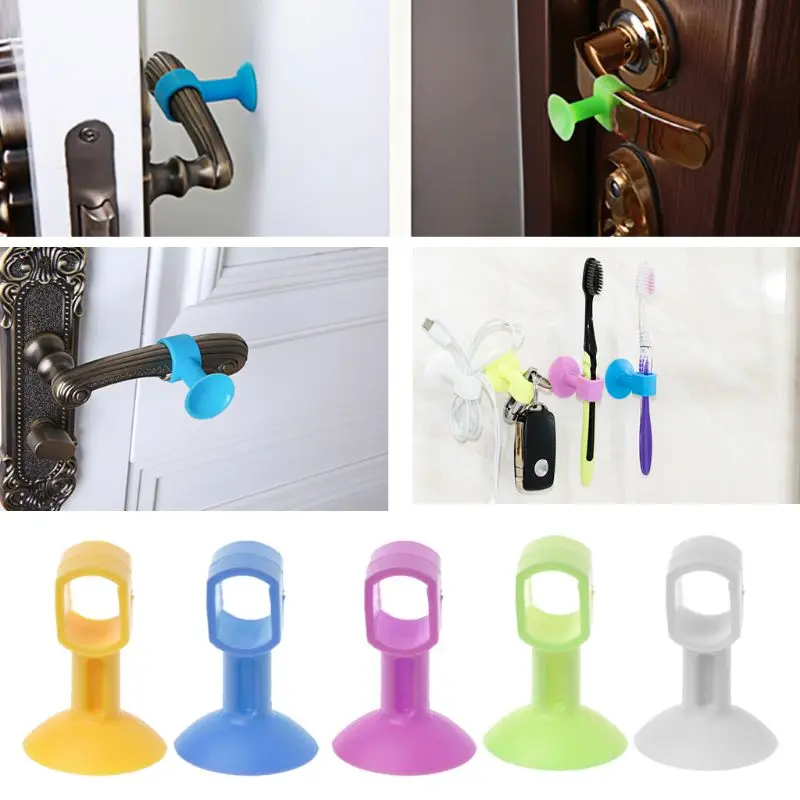 

10 PC Mini Anti-Collision Silicone Door Stopper Silencer Crash Pad Wall Protectors