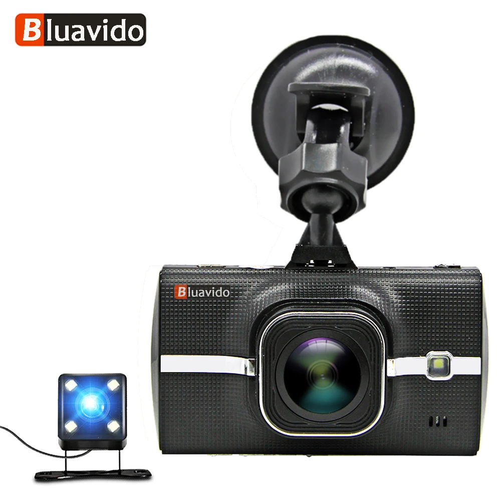 Автомобильный видеорегистратор Bluavido Full HD 1080P ADAS WDR с функцией ночного видения