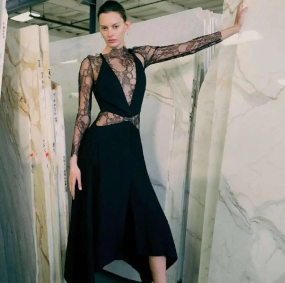 

2019 summer new women lace + vest dress 2 piece sets ddxgz2