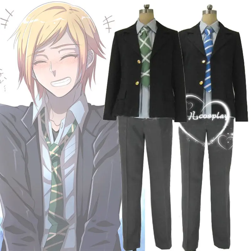 

Final Fantasy XV FF15 Brotherhood Noctis Prompto School Uniform Cosplay Costume