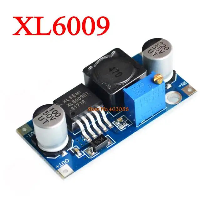 10pcs/lot XL6009 DC DC Booster module Power supply module output is