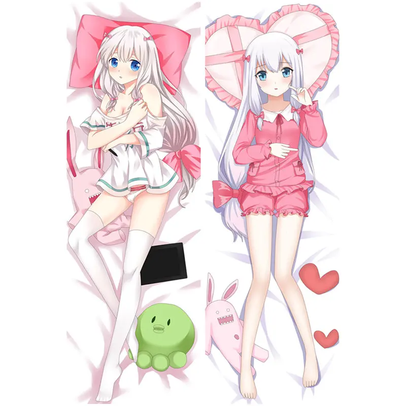 Аниме "eromanga-Sensei" наволочка, Dakimakura Чехол прохладный мальчик 3D двухсторонняя постельные принадлежности обниматься тела Чехол настроить ES03 - Цвет: Polyester