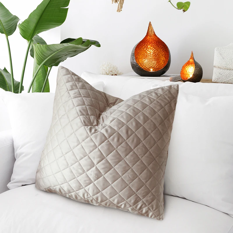 Euro Pillow Shams. Grey Euro Sham Soft Vintage Texture Euro Sham Covers Euro. Atwood Velvet ...
