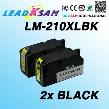 

2X BLACK ink cartridge compatible For Lexmark 210 210xl 210bk OfficeEdge Pro4000c Pro4000 Pro5500 Pro5500t