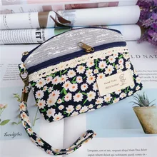 Женские мини-сумки на запястье, Цветочная сумка с принтом, женские сумки-клатчи, маленькие сумочки, женские сумки для девочек