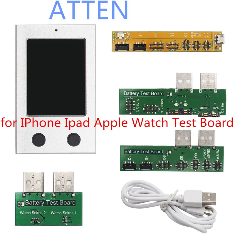 Atten New Professional Mobile Phone Battery Tester Repairing Tools