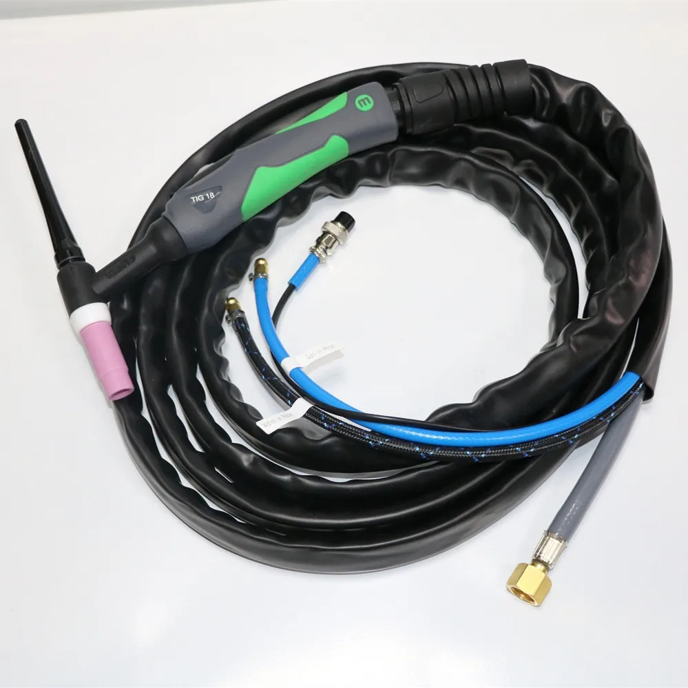 Сварочный фонарь Argon TIG 4 м с водяным охлаждением es WP18 керамическая насадка M16 * 1