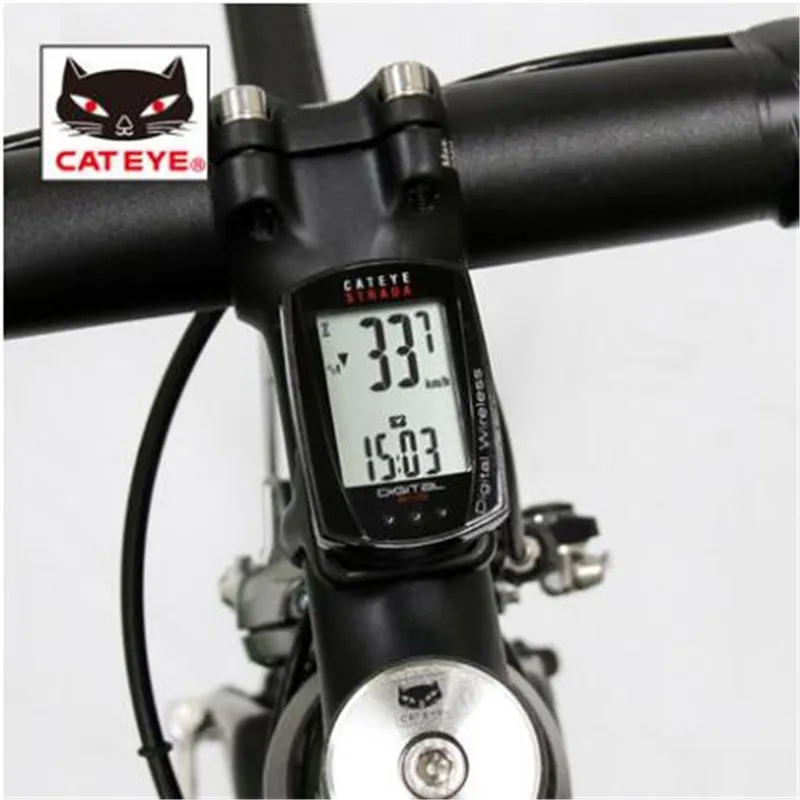 Speed NEW CatEye Strada Digital Wireless Cycling Computer with Heart Rate 