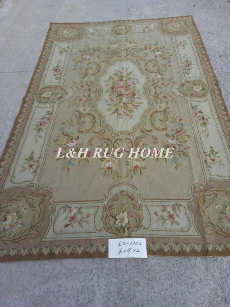 10 K 6'x9' ковры ручной работы вязанное крючком шерстяное изделие ковры ручной работы для украшения дома