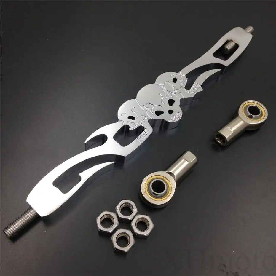 Запчасти для Мотоциклов Harley Davidson Softail FXDWG Dyna Wide Glide CHROME Skull Shift|shift linkage|dyna wide glidechrome