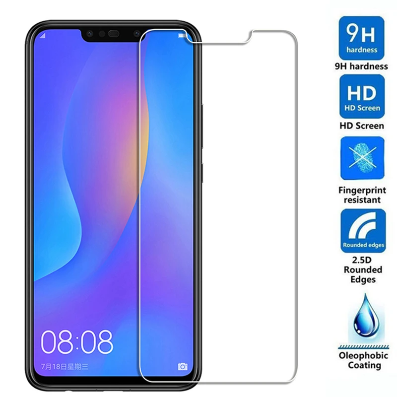 Закаленное стекло для Huawei Nova 3 защита экрана пленка телефона на закаленное