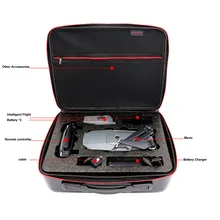 Сумка для DJI Мавик pro Чехол протектор PU Водонепроницаемый жесткий чехол для хранения для DJI Мавик Pro Аксессуары Drone сумка