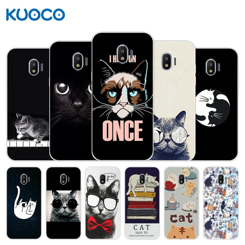 

For Samsung Galaxy J2 Pro 2018 5.0 inch Phone Cases Silicone Dif Cat Design for Samsung Galaxy J2 Pro 2018 j250f TPU Coque