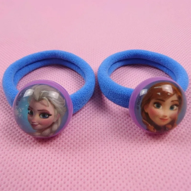 

2pcs/lot 2019 new doll accessories Frozen sofia hair ring Headwear hair accessories children's birthday gift Anna