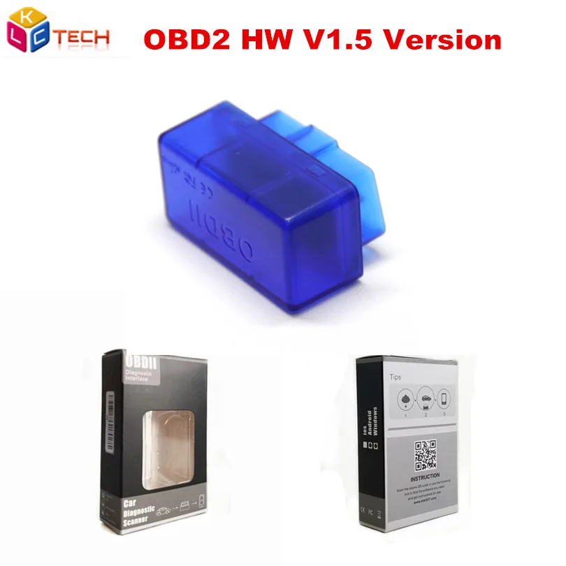 

New V01L2-1 V01L2 Super Mini Elm327 Bluetooth OBD2 V1.5 Elm 327 OBD 2 Auto Code Scanner Elm-327 OBDII Adapter Diagnostic Tool