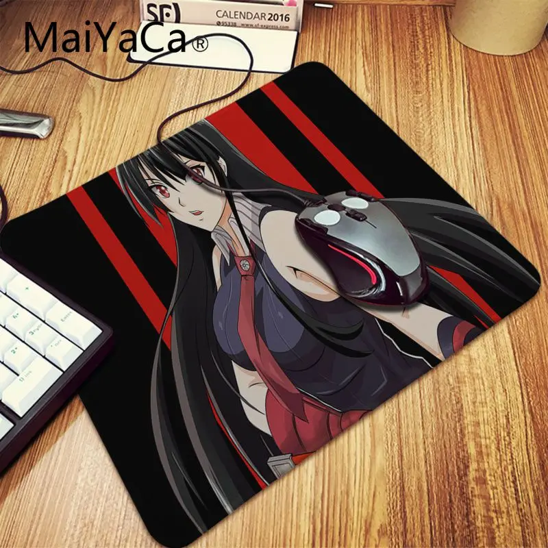 Maiyaca мои любимые аниме анимэ akame ga kill офисные мыши геймер мягкий Мышь коврик для