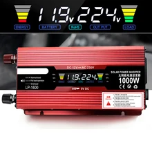 Car Inverter DC12V 220V 2000W 1000W Power USB Inverter LED Display Charger Converter Adapter For Home Automobiles Car Electronic