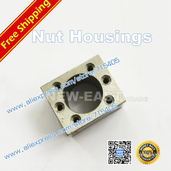 

CNC ball nut housings, Nut bracket fit RM2005 RM2010 Ball screws Flange nut 3Pcs