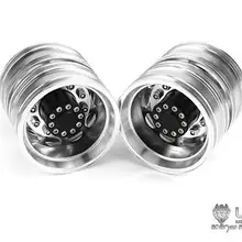 LESU заднее колесо металлическая ступица B для 1/14 тракторов грузовик Tmy RC Автомобиль DIY Модель TH02490