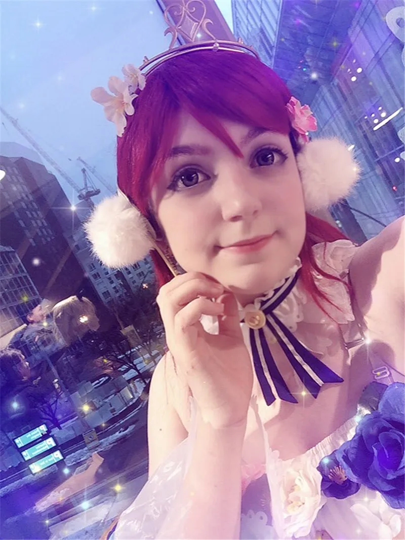 Любовь! Солнце! Aqours Ангел бодрствование Idolized гарнитура Косплей наушники головные уборы любовь жить Корона косплэй аксессуар