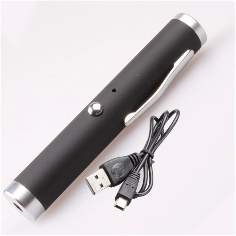 

USB Charge Green Laser Pointer 532nm Laser Pen Powerful Bright Single Point Mini Portable Lazer pointer