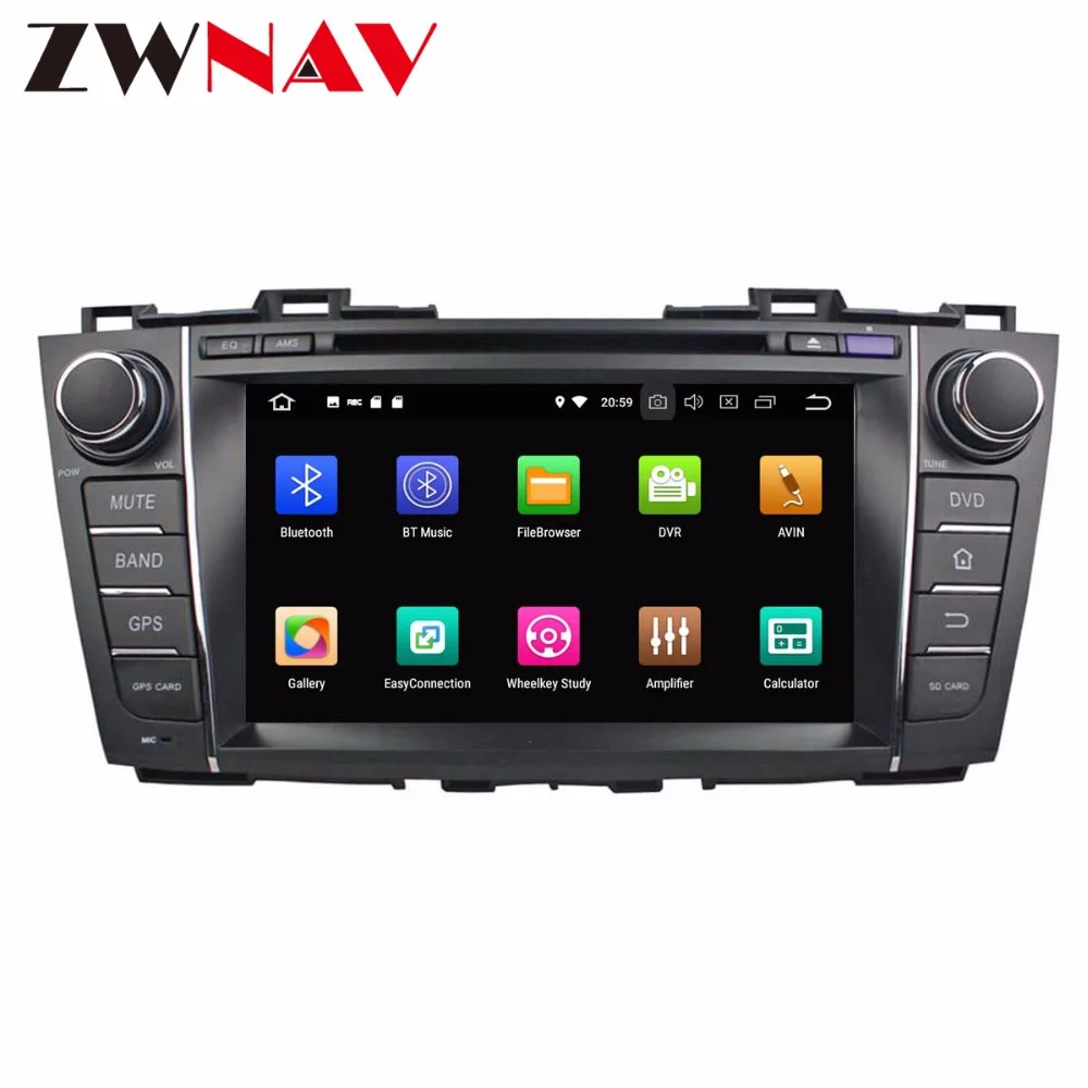 Cheap 4G+32G android 8.0 car CD dvd player head unit for Mazada 5 / Premacy multimedia player car radio stereo gps navigation BT wifi 1