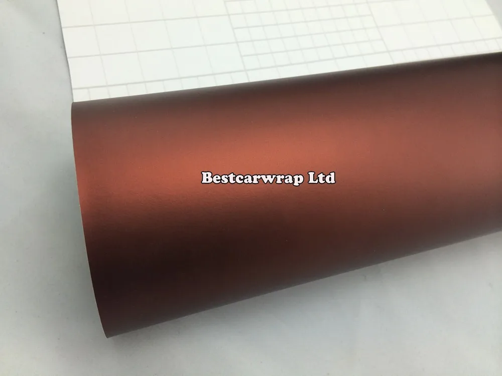 brown bronze coffe metallic matte chrome Car wrapping Film Foile (5)