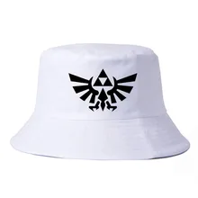 Легенда о Зельде дикого дыхания ведро шляпы Мода harajuku Рыбацкая шляпа для отдыха на открытом воздухе Панама Рыбалка шляпа