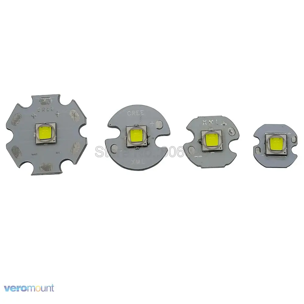 Cree XLamp XM L2 XML2 T6 10W холодный белый 6500K высокомощный светодиодный излучатель для