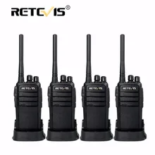 4pcs Retevis RT21 Walkie Talkie 2.5W Power 16CH 1300mAh UHF VOX Hand-free Scrambler Ham Radio Hf Transceiver cb Radio Station